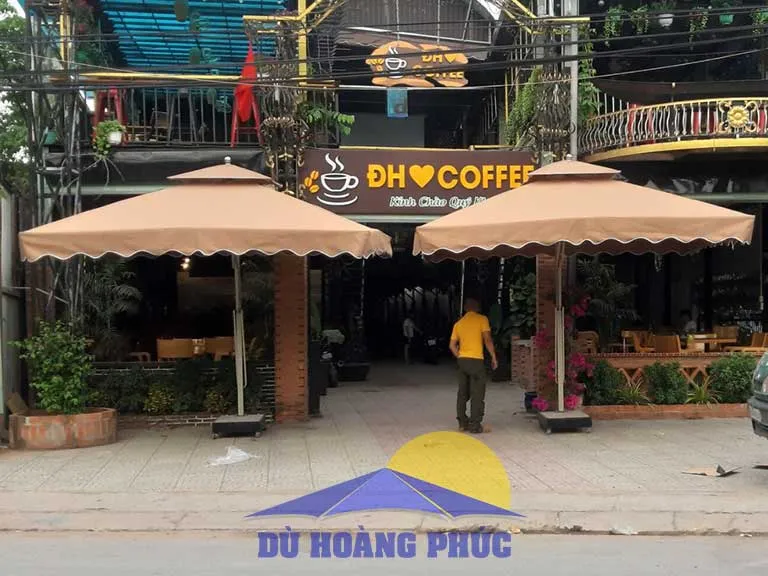 Dù cafe cũ Nha Trang